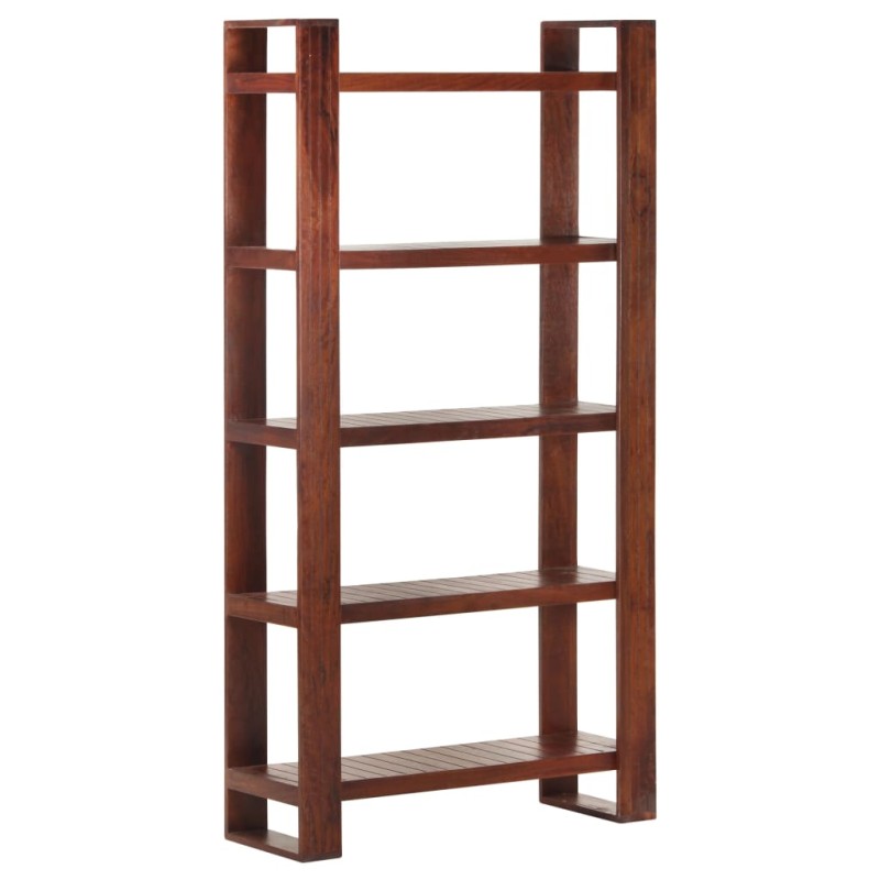 vidaXL Librería de madera maciza de acacia marrón miel 85x30x166 cm vidaXL Librería de madera maciza de acacia marrón miel 85x30x166 cm