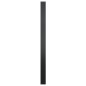 vidaXL Espejo de pared negro 50 cm