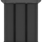vidaXL Estantería de 12 cubos de tela gris 103x30x141 cm