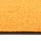 vidaXL Felpudo lavable naranja 40x60 cm vidaXL Felpudo lavable naranja 40x60 cm