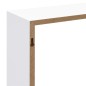vidaXL Estantes cubo de pared 3 unidades MDF blanco vidaXL Estantes cubo de pared 3 unidades MDF blanco