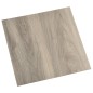 vidaXL Lamas para suelo autoadhesivas 55 piezas PVC 5,11 m² gris taupe vidaXL Lamas para suelo autoadhesivas 55 piezas PVC 5,11 m² gris taupe