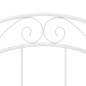 vidaXL Estructura de cama de metal blanco 100x200 cm vidaXL Estructura de cama de metal blanco 100x200 cm