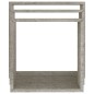 vidaXL Estantes cubo de pared 3 unidades gris hormigón vidaXL Estantes cubo de pared 3 unidades gris hormigón