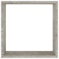 vidaXL Estantes cubo de pared 3 unidades gris hormigón vidaXL Estantes cubo de pared 3 unidades gris hormigón