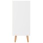 vidaXL Aparador madera de ingeniería blanco brillante 90x30x72 cm vidaXL Aparador madera de ingeniería blanco brillante 90x30x72 cm