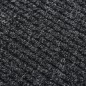 vidaXL Alfombra de pasillo atrapa suciedad 100x350 cm gris antracita vidaXL Alfombra de pasillo atrapa suciedad 100x350 cm gris antracita