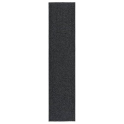 vidaXL Alfombra de pasillo atrapa suciedad 100x450 cm gris antracita