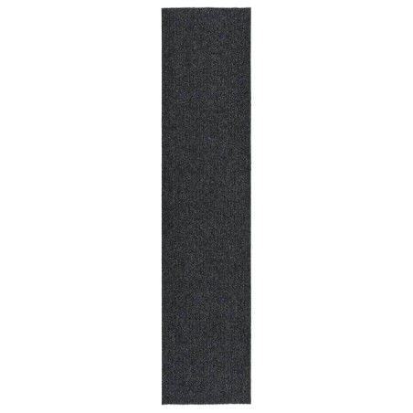 vidaXL Alfombra de pasillo atrapa suciedad 100x450 cm gris antracita