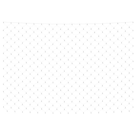 vidaXL Red de luces de Navidad 204 LED blanco cálido 3x2 m