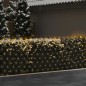 vidaXL Red de luces de Navidad 204 LED blanco cálido 3x2 m vidaXL Red de luces de Navidad 204 LED blanco cálido 3x2 m