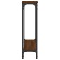 vidaXL Mesa consola madera de ingeniería marrón roble 100x22,5x75 cm vidaXL Mesa consola madera de ingeniería marrón roble 100x22,5x75 cm
