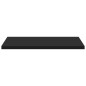 vidaXL Estante estantería 4 uds madera contrachapada negro 40x40x1,5cm