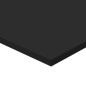 vidaXL Estante estantería 4 uds madera contrachapada negro 40x40x1,5cm