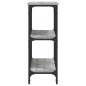 vidaXL Mesa consola madera de ingeniería gris Sonoma 100x29x75 cm vidaXL Mesa consola madera de ingeniería gris Sonoma 100x29x75 cm