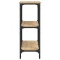 vidaXL Mesa consola madera de ingeniería roble Sonoma 100x29x75 cm vidaXL Mesa consola madera de ingeniería roble Sonoma 100x29x75 cm