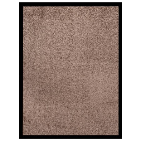 vidaXL Felpudo marrón 60x80 cm