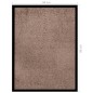 vidaXL Felpudo marrón 60x80 cm vidaXL Felpudo marrón 60x80 cm