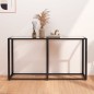 vidaXL Mesa consola vidrio templado transparente 140x35x75,5cm vidaXL Mesa consola vidrio templado transparente 140x35x75,5cm