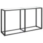 vidaXL Mesa consola vidrio templado transparente 140x35x75,5cm vidaXL Mesa consola vidrio templado transparente 140x35x75,5cm