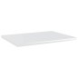 vidaXL Estante estantería 4uds contrachapada blanco brillo 40x30x1,5cm vidaXL Estante estantería 4uds contrachapada blanco brillo 40x30x1,5cm