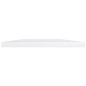 vidaXL Estante estantería 4uds contrachapada blanco brillo 40x30x1,5cm vidaXL Estante estantería 4uds contrachapada blanco brillo 40x30x1,5cm