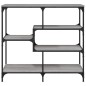 vidaXL Mesa consola madera contrachapada gris Sonoma 103x32x95 cm vidaXL Mesa consola madera contrachapada gris Sonoma 103x32x95 cm