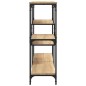 vidaXL Mesa consola madera contrachapada roble Sonoma 103x32x95 cm vidaXL Mesa consola madera contrachapada roble Sonoma 103x32x95 cm