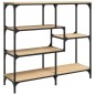 vidaXL Mesa consola madera contrachapada roble Sonoma 103x32x95 cm vidaXL Mesa consola madera contrachapada roble Sonoma 103x32x95 cm
