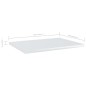 vidaXL Estante estantería 4uds contrachapada blanco brillo 40x30x1,5cm vidaXL Estante estantería 4uds contrachapada blanco brillo 40x30x1,5cm