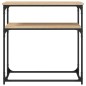 vidaXL Mesa consola madera de ingeniería roble Sonoma 75x35,5x75 cm vidaXL Mesa consola madera de ingeniería roble Sonoma 75x35,5x75 cm