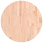 vidaXL Tablero redondo de madera maciza de haya Ø60x1,5 cm vidaXL Tablero redondo de madera maciza de haya Ø60x1,5 cm