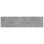 vidaXL Estante estantería 4uds contrachapada gris hormigón 40x10x1,5cm vidaXL Estante estantería 4uds contrachapada gris hormigón 40x10x1,5cm