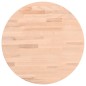 vidaXL Tablero redondo de madera maciza de haya Ø40x4 cm vidaXL Tablero redondo de madera maciza de haya Ø40x4 cm
