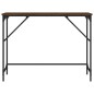 vidaXL Mesa consola madera de ingeniería marrón roble 100x32x75 cm vidaXL Mesa consola madera de ingeniería marrón roble 100x32x75 cm