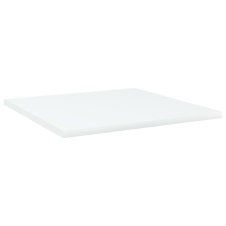 vidaXL Estante estantería 4uds madera contrachapada blanco 40x40x1,5cm