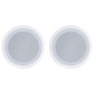 vidaXL Altavoces empotrables de pared y techo 2 unidades 80 W vidaXL Altavoces empotrables de pared y techo 2 unidades 80 W