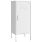 vidaXL Armario de almacenamiento acero blanco 42,5x35x101,5 cm vidaXL Armario de almacenamiento acero blanco 42,5x35x101,5 cm