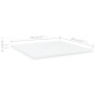 vidaXL Estante estantería 4uds madera contrachapada blanco 40x40x1,5cm vidaXL Estante estantería 4uds madera contrachapada blanco 40x40x1,5cm