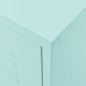 vidaXL Mueble para TV de acero verde menta 105x35x50 cm