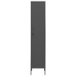 vidaXL Armario de taquilla de acero gris antracita 35x46x180 cm vidaXL Armario de taquilla de acero gris antracita 35x46x180 cm