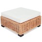 vidaXL Juego de sofás de 16 piezas ratán natural vidaXL Juego de sofás de 16 piezas ratán natural