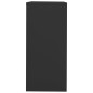 vidaXL Armario archivador de acero antracita 90x46x103 cm