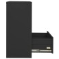 vidaXL Armario archivador de acero antracita 90x46x103 cm