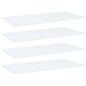 vidaXL Estantes para estantería 4 uds contrachapada blanco 60x30x1,5cm vidaXL Estantes para estantería 4 uds contrachapada blanco 60x30x1,5cm