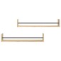 vidaXL Estantes de pared con barras 2 uds roble Sonoma 80x16x14 cm vidaXL Estantes de pared con barras 2 uds roble Sonoma 80x16x14 cm