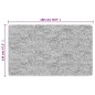 vidaXL Alfombra lavable patchwork antideslizante multicolor 120x180 cm