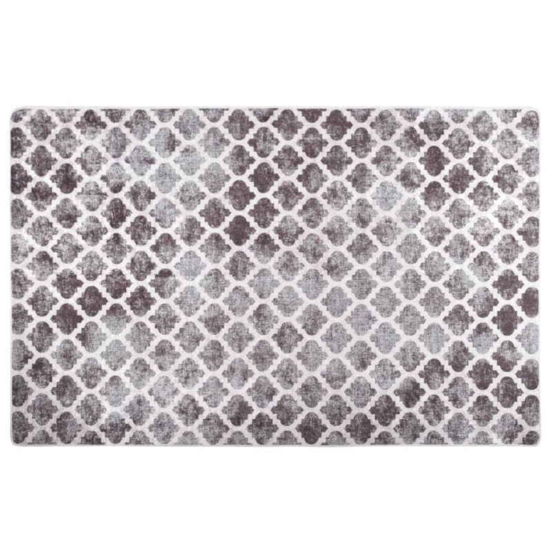 vidaXL Alfombra lavable antideslizante multicolor 160x230 cm vidaXL Alfombra lavable antideslizante multicolor 160x230 cm