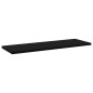 vidaXL Estantes para estantería 4 uds contrachapada negro 60x20x1,5 cm vidaXL Estantes para estantería 4 uds contrachapada negro 60x20x1,5 cm