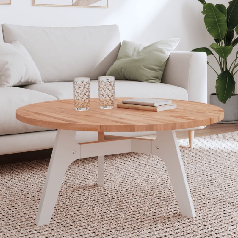 vidaXL Tablero redondo de madera maciza de haya Ø90x2,5 cm vidaXL Tablero redondo de madera maciza de haya Ø90x2,5 cm